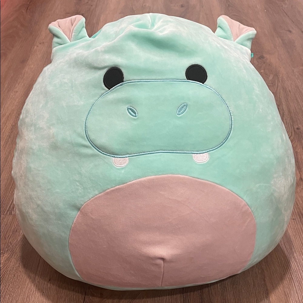 Squishmallows Hank the Hippo Stuffed Animal